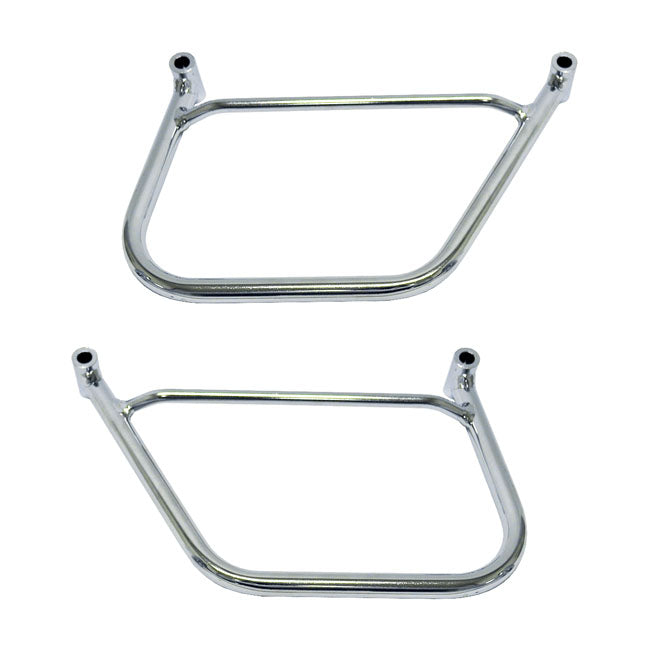 Saddlebag Holder Chrome For Kawasaki: 09-up VN 1700 Classic Models