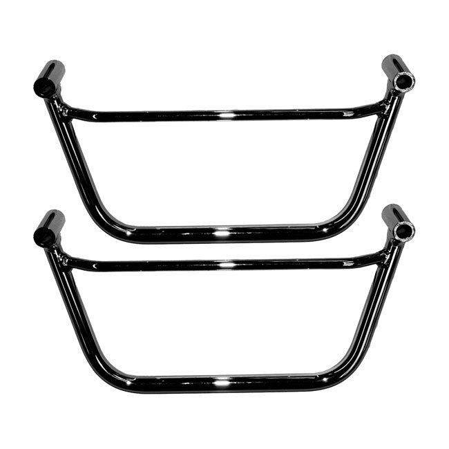 Saddlebag Holder Chrome For Triumph: 03-up Speedmaster & 02-up Bonneville America Models