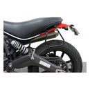 Saddlebag Holder Black For Ducati: 16-20 Scrambler 400 & 800cc models