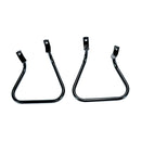 Saddlebag Holder Black For Ducati: 16-20 Scrambler 400 & 800cc models