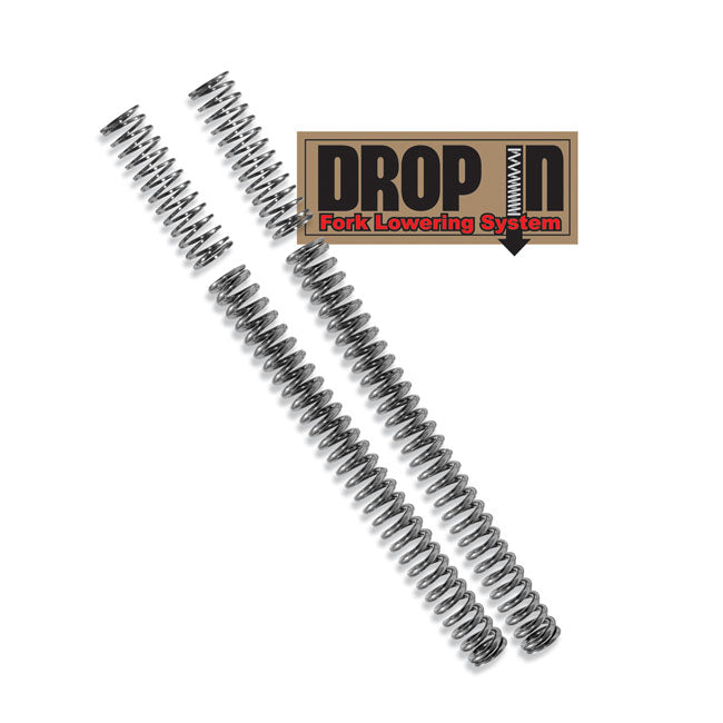 Drop-In Fork Lowering Kit 39 MM Tubes For 16-20 Sportster XL1200C Custom