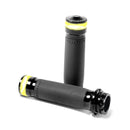 Contour Vision Led Turn Signal Grips Black For 74-21 H-D With Single Or Dual Throttle Cables