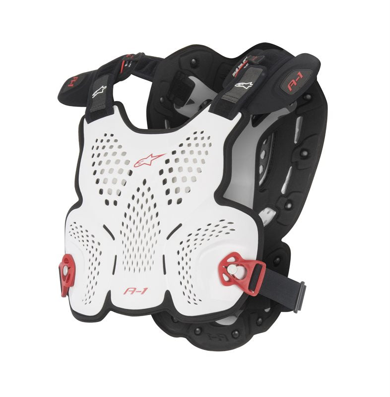 A-1 Roost Guard White / Black / Red