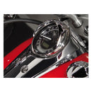 Cast Speedometer Visor Chrome For Honda: 10-16 VT750C2A / B Shadow Phantom / Black Spirit