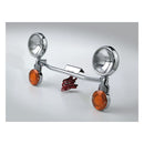 Spot Light Bar Chrome For 10-14 Honda VT1300CS Sabre