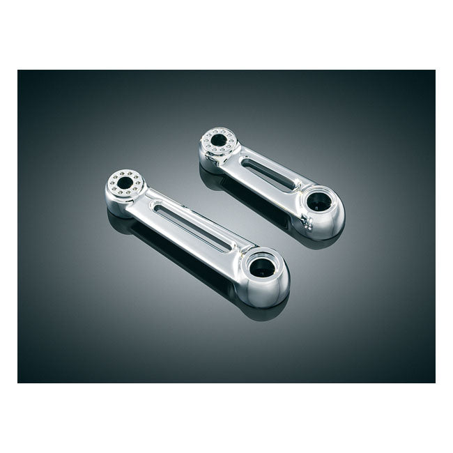 Short Ergo Arm Chrome - 4-1/2 Inch