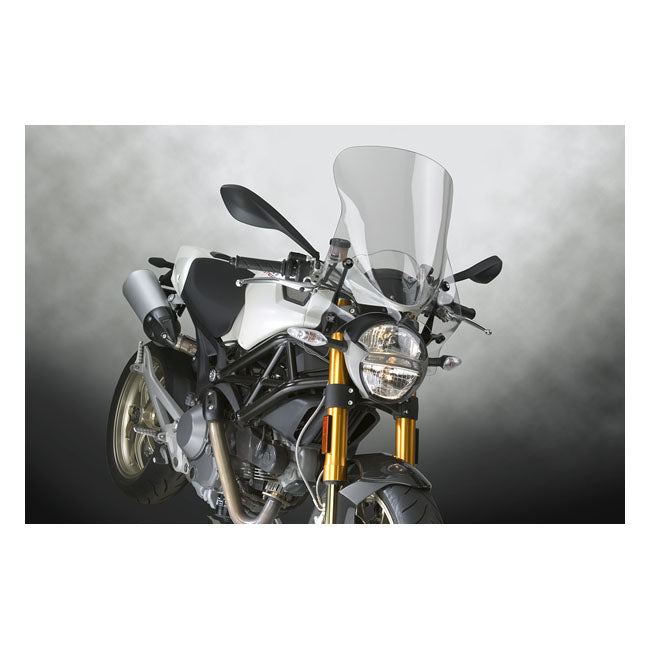 VStream Plus Touring Windshield Light Tinted For Ducati: 08-14 Monster 696