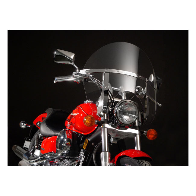 Switchblade Quick Release Windshield 2-Up Clear For Honda: 95-99 VT1100C2 Shadow A.C.E.