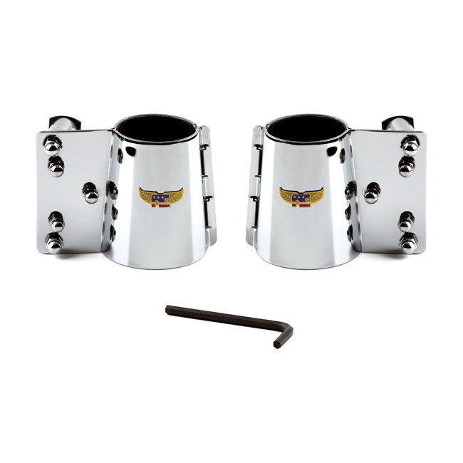 Heavy Duty Mount Kit Tapered Forks For Honda: 03-09 VTX1300R / S/T