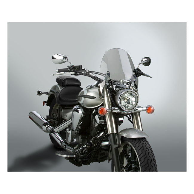Switchblade Quick Release Windshield Deflector Tint For Suzuki: 05-21 C50 / Black / T / Limited / B.O.S.S Boulevard