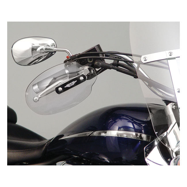 Hand Deflectors Light Tinted For Suzuki: 08-12 C109R / C190RT Boulevard / C1800R Intruder