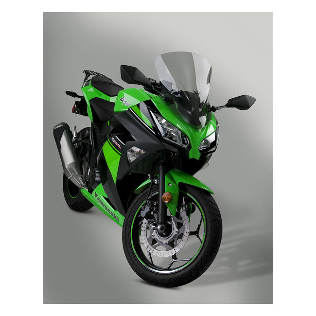 VStream Sport Windshield Light Tinted For 13-17 Kawasaki EX300 / 250 Ninja