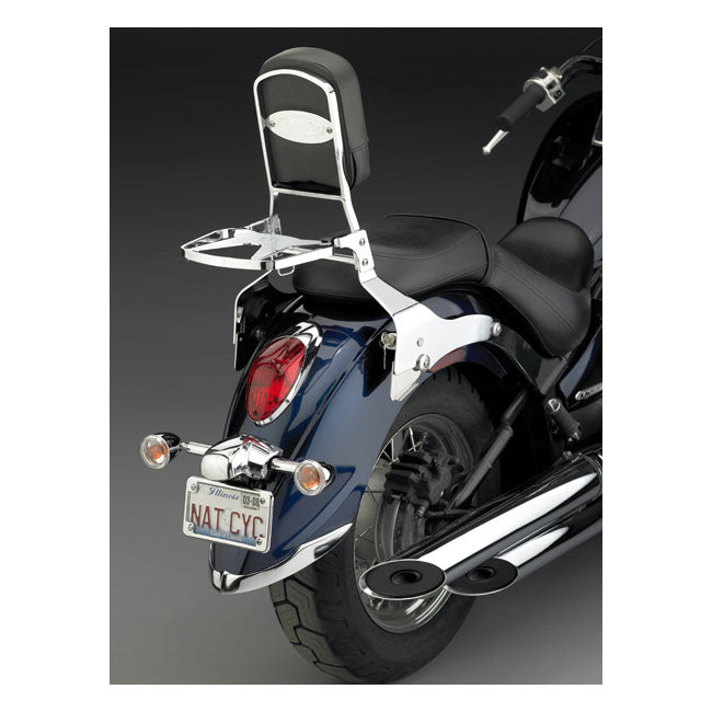 Cast Rear Fender Tip Chrome For Kawasaki: 06-18 VN900B Vulcan Classic / LT / SE