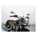 Switchblade Quick Release Windshield Shorty Clear For Honda: 10-14 VT1300CS Sabre. Indian: 15-22 Scout