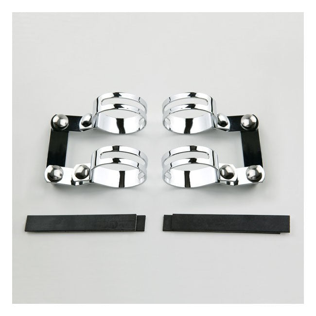 Heavy Duty Mount Kit Straight Forks For Suzuki: 05-09 M50 / Black / Boulevard / M800 Intruder