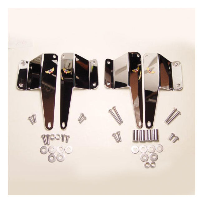 Heavy Duty Mount Kit Covered Forks For Kawasaki: 03-08 VN1600 Vulcan Classic