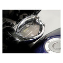 Cast Speedometer Visor Chrome For Yamaha: 07-15 XVS1300AT V Star 1300 Tourer