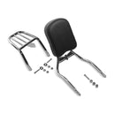 Paladin Back Rest Kit Chrome For 07-12 Yamaha XV250 Virago & XVS250 V-Star