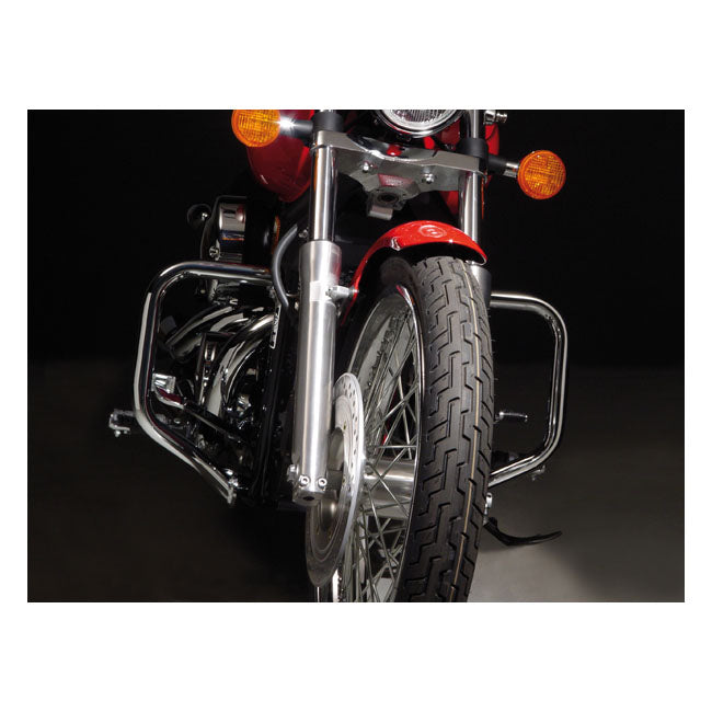 Paladin Highway Bar Chrome For Honda: 04-09 VT750C Shadow Aero