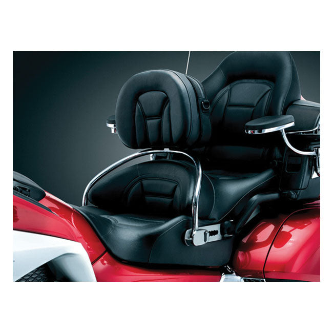 Revolution' Driver Backrest, Black And Chrome