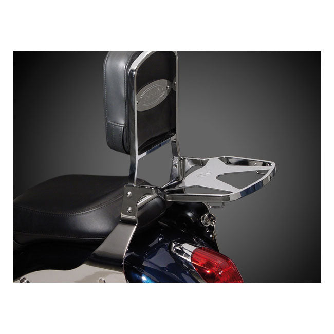 Paladin Luggage Rack Chrome For Honda: 02-06 VTX1800C Specs 1, 2 And 3