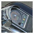 Cast Speedometer Visor Chrome For Suzuki: 98-04 V1500LC Intruder LC