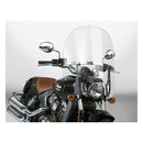 Switchblade Quick Release Windshield 2-Up Clear For Honda: 10-14 VT1300CS Sabre. Indian: 15-22 Scout