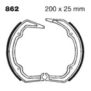 Plain Brake Shoes For Rear: BMW : 81-85 R65 LS ATE Caliper