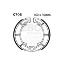 Plain Brake Shoes For Rear: Kawasaki: 01-07,97-00 ER-5 ER 500 A