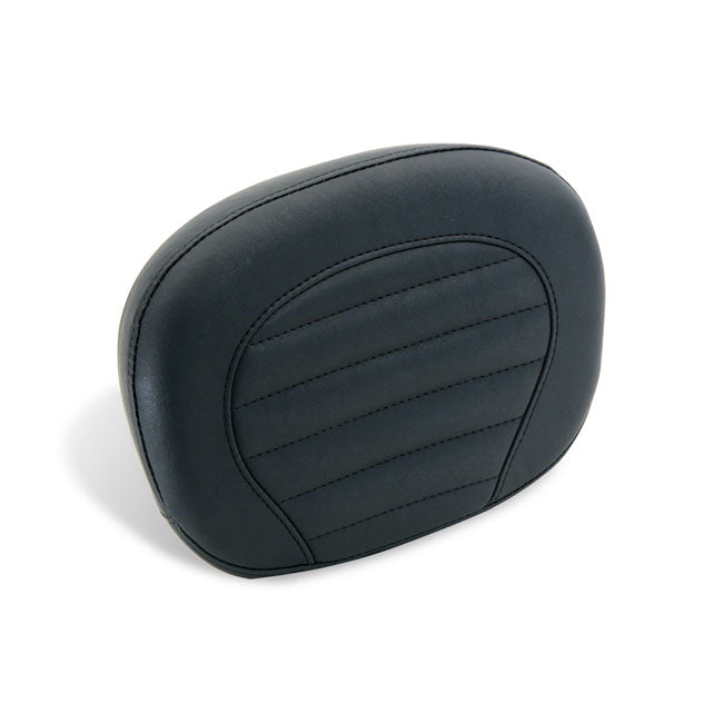 Sissy Bar Pad Plain Black For 01-15 Triumph Bonneville, T100, Scrambler, 01-15 Triumph Thruxton; 2012 Triumph SE
