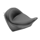 Vintage Wide Touring Solo Seat Plain Black For 10-20 Honda VT1300CX Fury