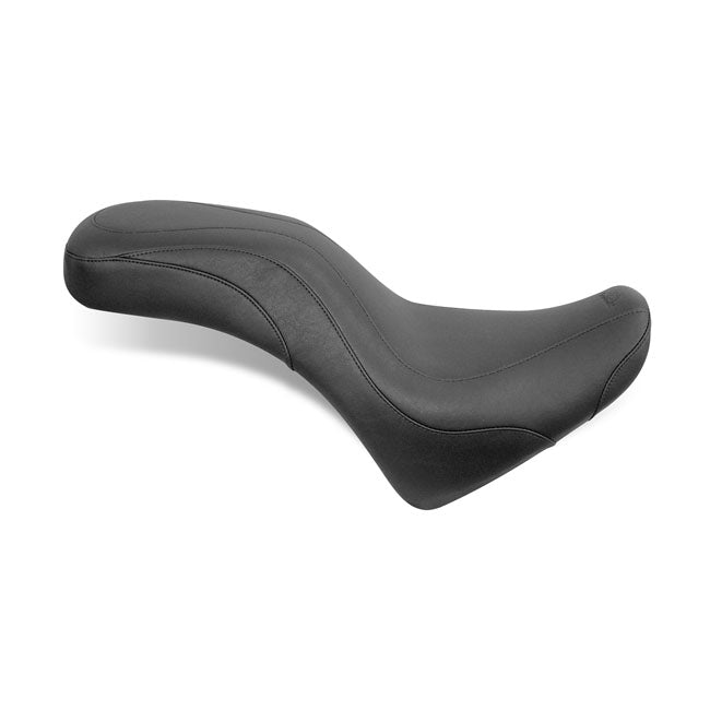 Daytripper Seat Plain Black For Honda: 10-14 VT1300C Sabre