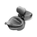 1-Piece 2-Up Wide Touring Vintage Seat Plain Black For Honda: 00-08 VT1100 Sabre