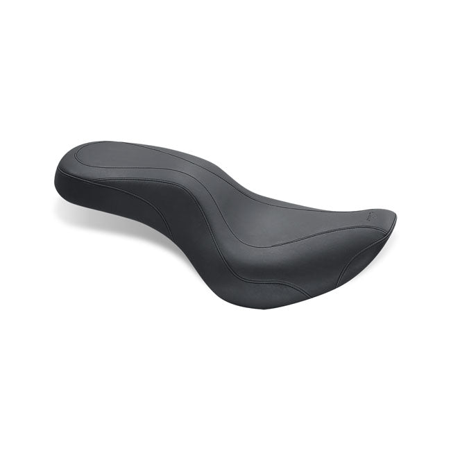 Daytripper Seat Plain Black For Honda: 01-08 VT750DC Spirit