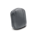 Vintage Sissy Bar Pad 7.5 x 9 Inch Plain Black For Honda / Yamaha / Suzuki / Kawasaki