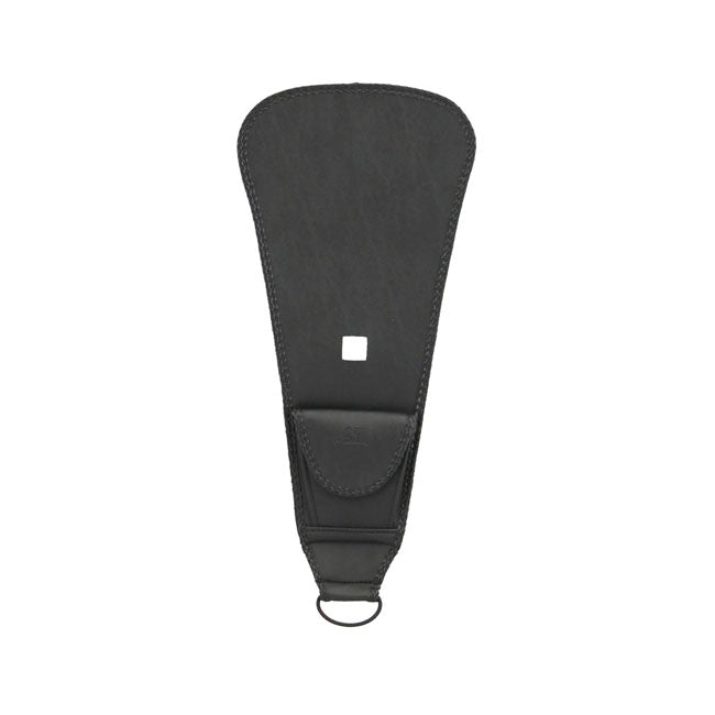 Pouch Tank Bib Plain Black For Yamaha 09-17 V-Star 950