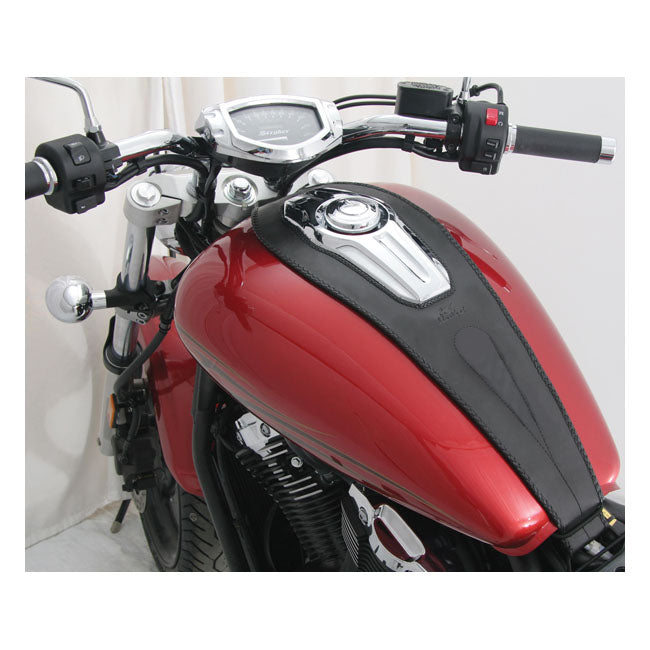 Tank Bib Plain Black For Yamaha 11-17 Stryker