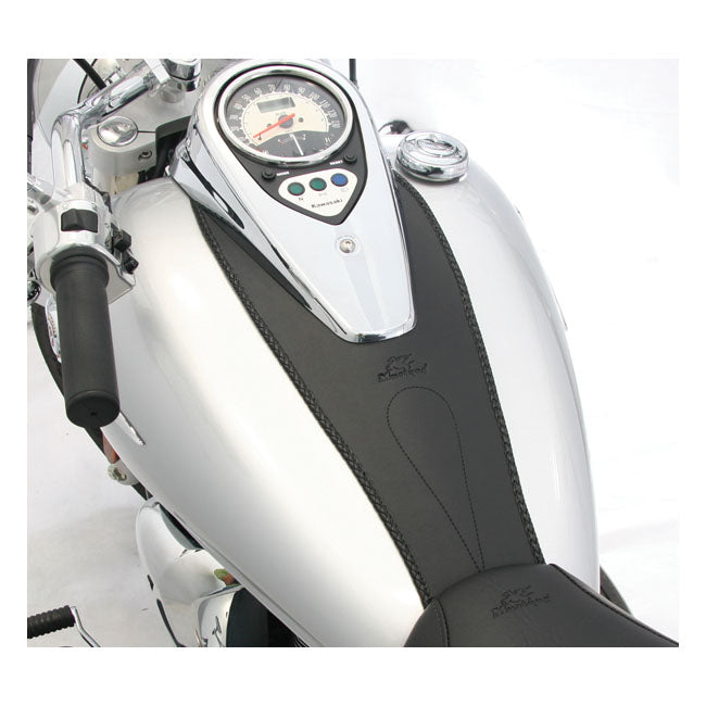 Tank Bib Plain Black For Kawasaki Vulcan VN 900 (Excl LT Models)