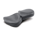 2 Pieces Wide Touring Vintage Seat Plain Black For Suzuki: 97-05 VZ800 Marauder