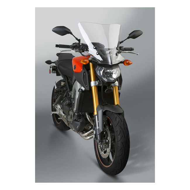 VStream Plus Touring Windshield Clear For Yamaha: 14-16 FZ-09 / MT-09