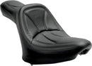 King 2-Up Seat Black For Harley Davidson FLST 1450 2006