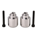 Bar-End Sliders Chrome For Honda CBR1000 Upto 04 CBR900 Upto 00 And CBR600 Upto 95 Models