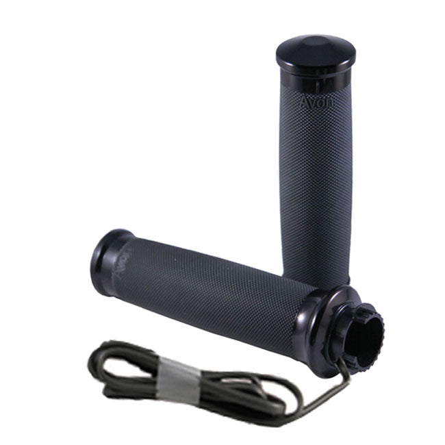 MT Custom Contour Heated Grips Black Anodized