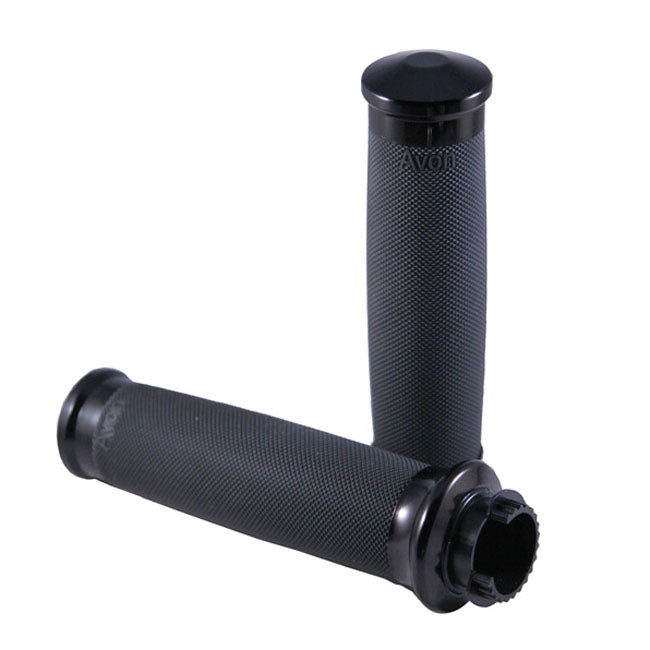 MT Custom Contour Grips Black Anodized For All Sport Bikes