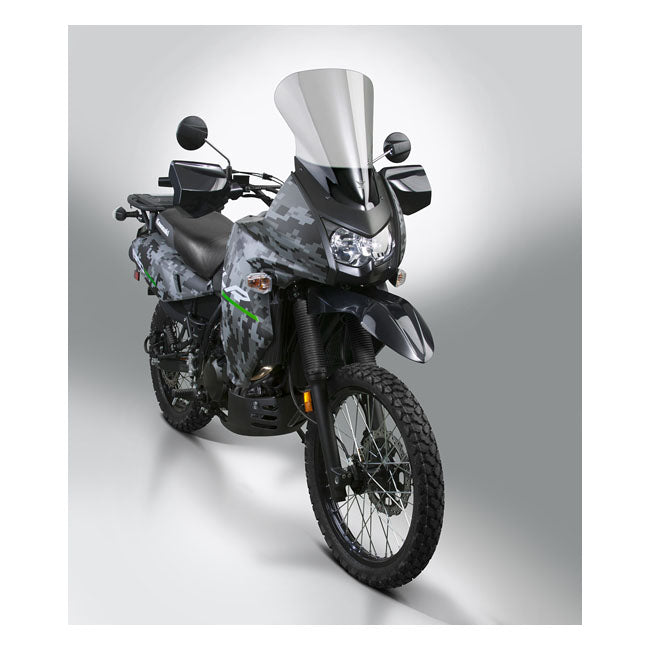 VStream Sport / Tour Windshield Light Tinted For Kawasaki: 08-18 KLR650
