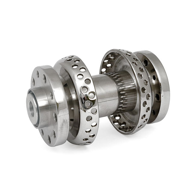 Stainless 80 Spoke Dual Flange Hub For FLH