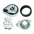 Teardrop Air Cleaner Assembly Chrome For 84-92 B.T.