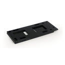 Transmission Mount Plate Black For 36-85 4-Sp B.T. NU