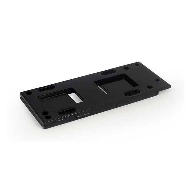 Transmission Mount Plate Black For 36-85 4-Sp B.T. NU