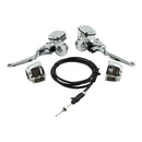 Handlebar Control Hydraulic Clutch Conversion Kit Chrome For 96-06 XL